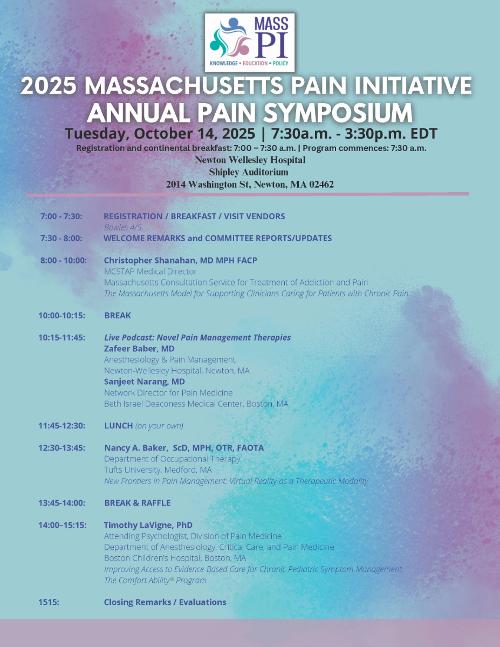 Fall 2025 Massachusetts Pain Initiative Annual Pain Symposium1 Page 1